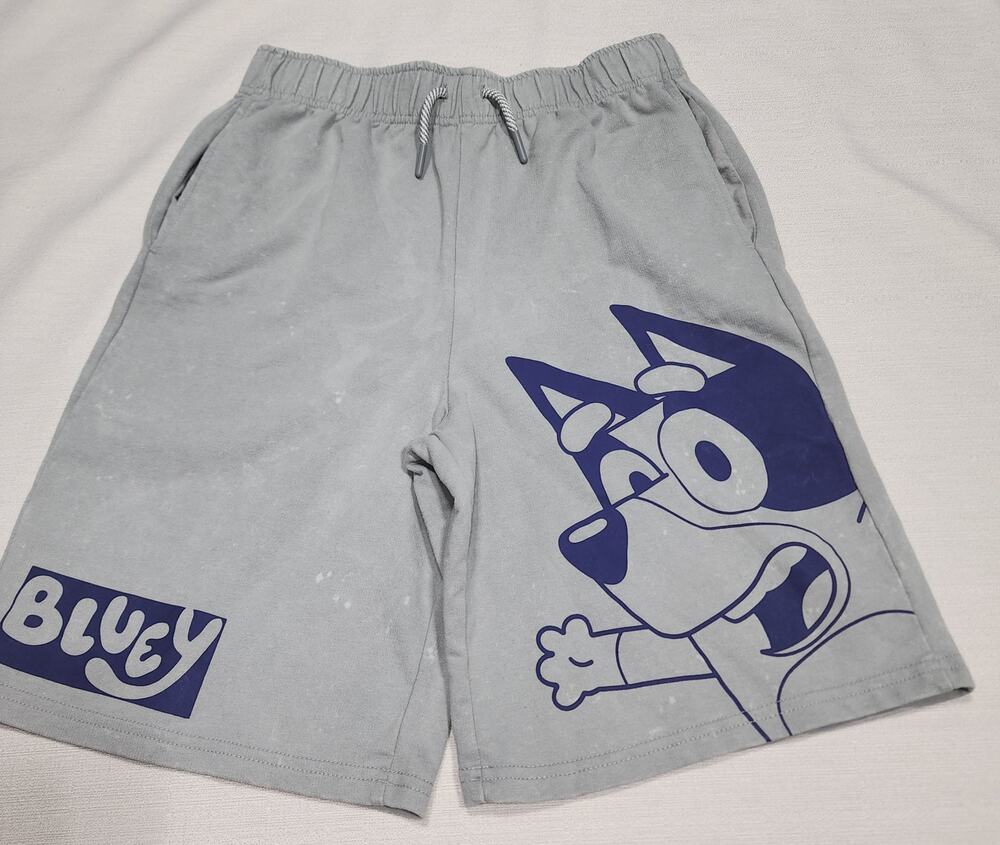 Bluey jogger shorts kids XL